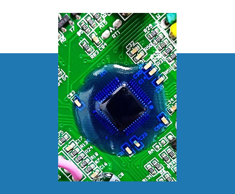 UV可剝(bāo)藍膠